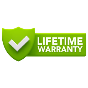 Lifetime Replacement Warranty ✅